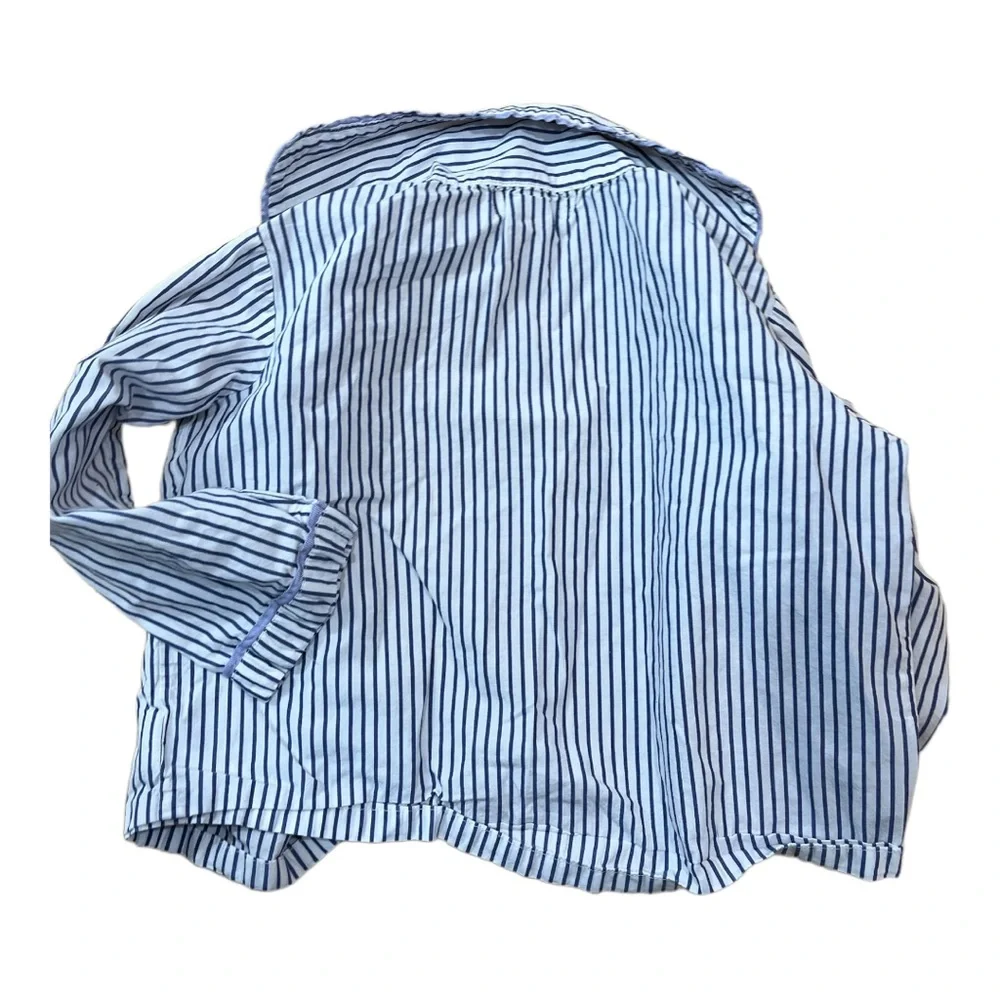 Powell craft kids long sleeve cotton pajama shirt 6/7